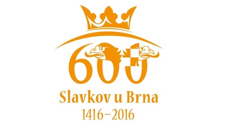 Zámek Slavkov 600 let logo