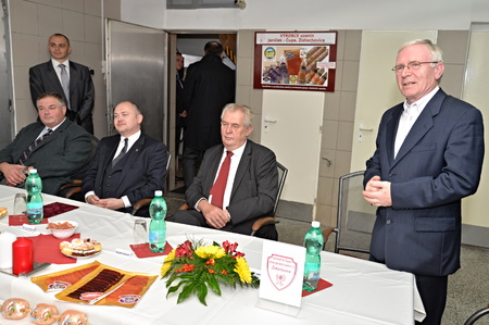 Návštěva prezidenta Miloše Zemana